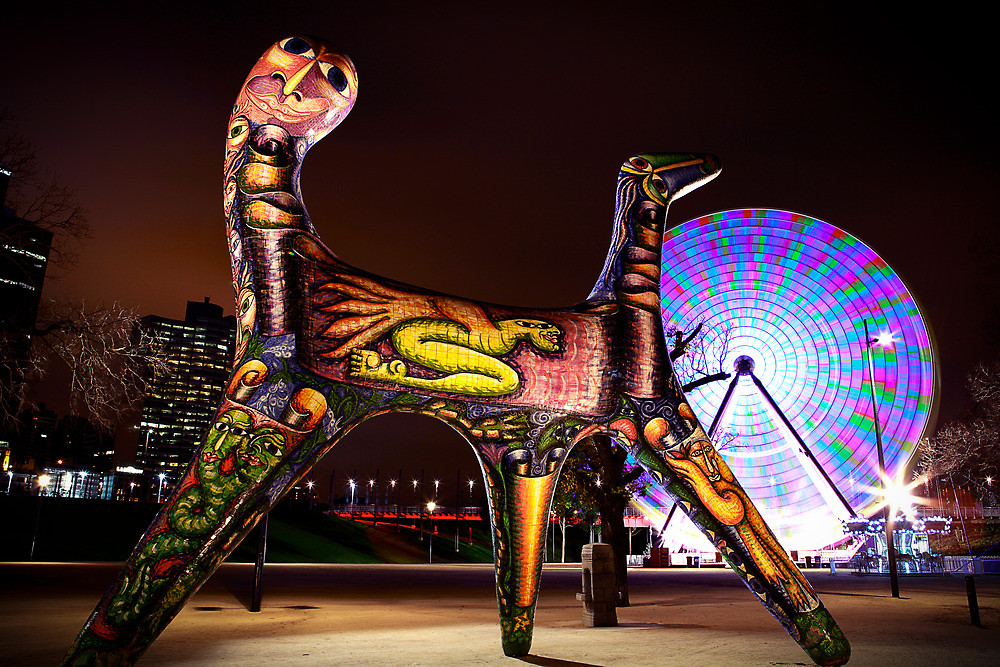 A Sculpture at National Gallery of Victoria