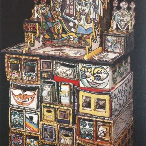 Sculpture With a Chest of Draws