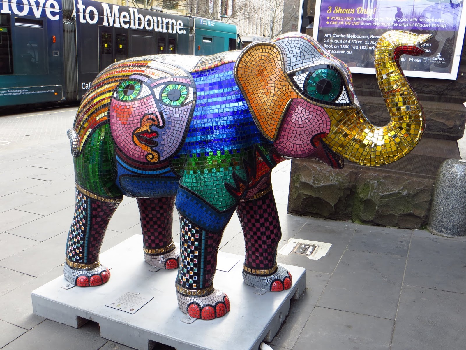 Deborah Halpern Mali Melbourne An Elephant Sculpture by Deborah Halpern